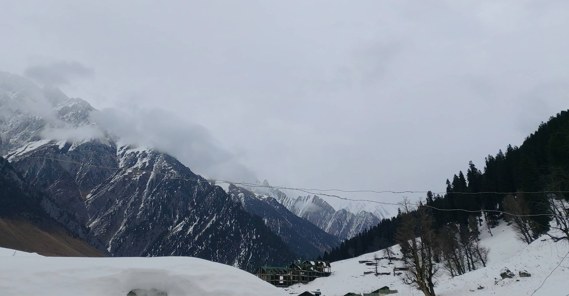 Srinagar view during the Kashmir trip